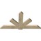 Ekena Millwork Kennewick Rough Sawn Timber Gable Bracket, Douglas Fir, 60"W x 32"H x 2"D x 6"F, 13/12 Pitch GBW060X32X0206KEN00RDF - alternate 4